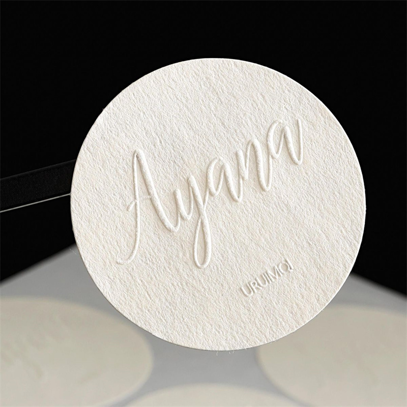 Personalised Candle Label - Maßgefertigte Spezielle Strukturierte Papier-Prägeetiketten Aufkleber Kundenspezifische