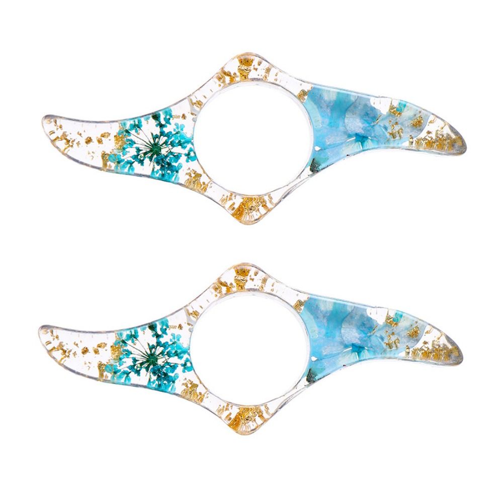Dried Flower Bookmark - Acryl Daumen Buch Unterstützung Getrocknete Blume