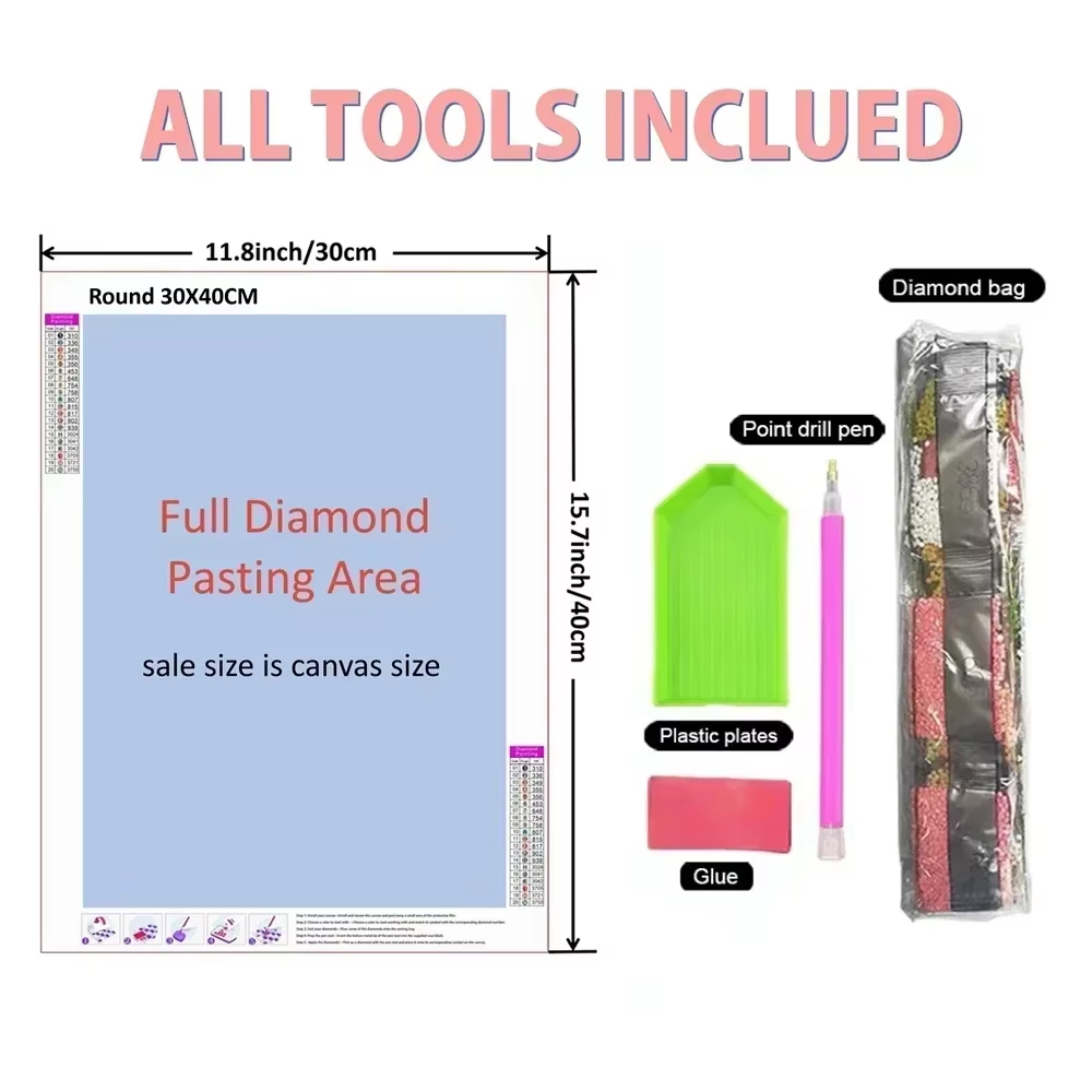5D DIY Diamantmalerei Kirschfr – Photo Mosaic Print Bewertung und Preis