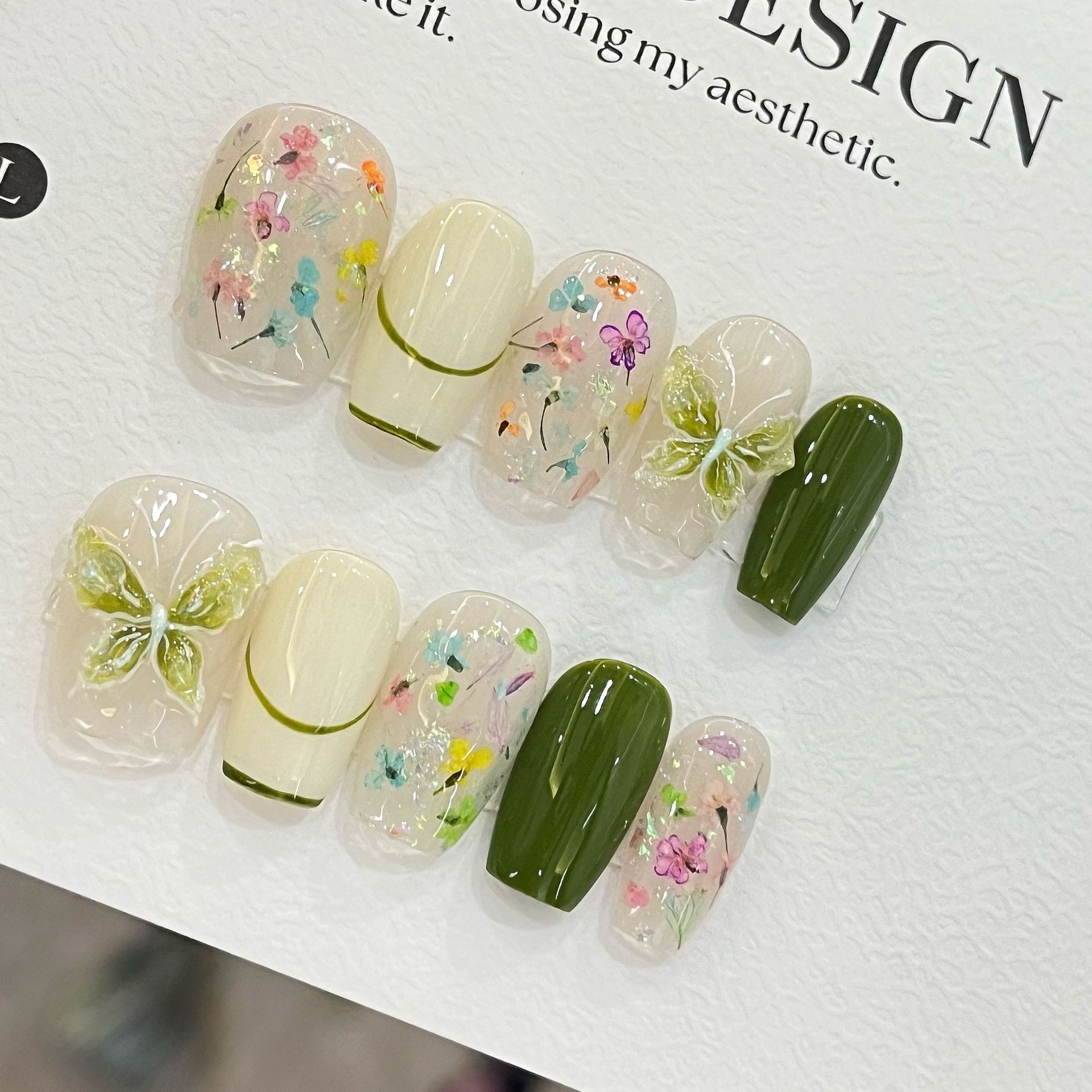 10 Stück Schmetterlings-Blumen – Pressed Flower Art Bewertung und Preis