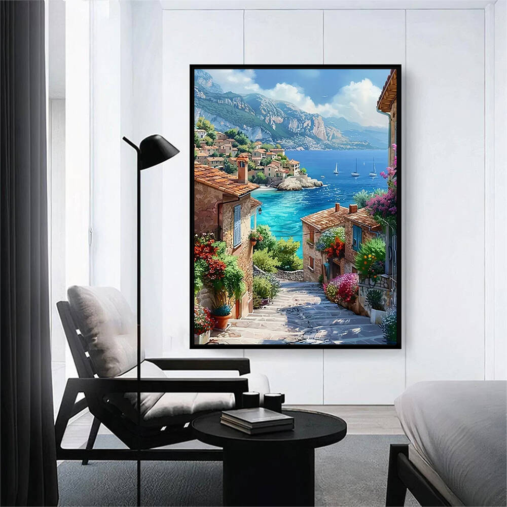 1 Stück rahmenloses Diamant-Ge – Photo Mosaic Print Bewertung und Preis