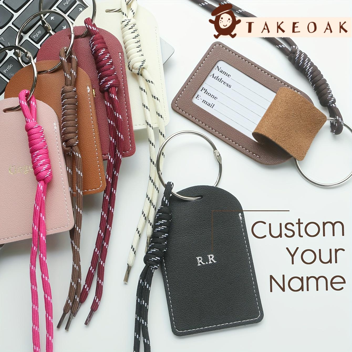 Personalisierter Leder-Gepäcka – Initial Ring Custom Bewertung und Preis