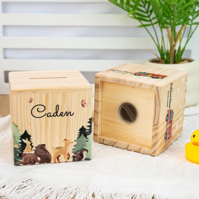 Personalisierte Baby-Spardose, – Personalized Name Box Bewertung und Preis