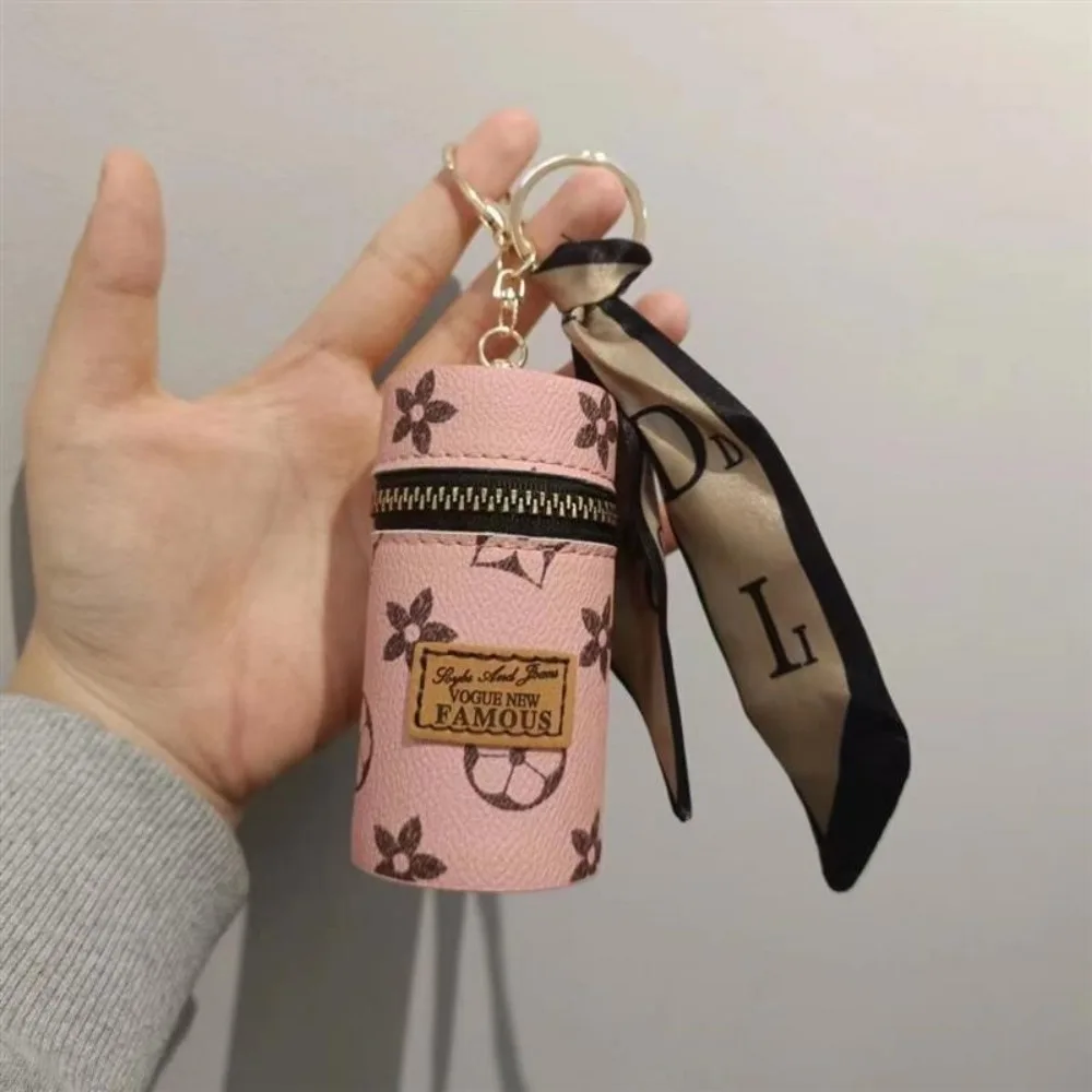 Rosa Blumen-Monogramm-Druck Zy – Monogram Keychain Leather Bewertung und Preis