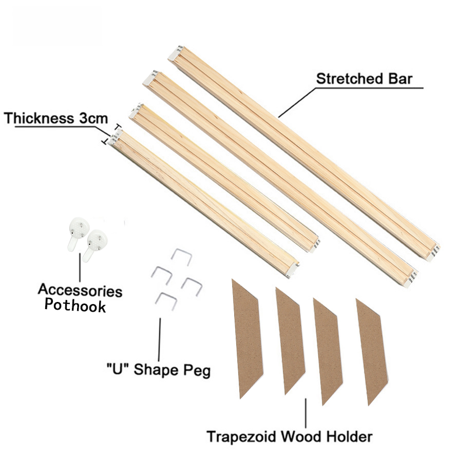 70x140 100x150 DIY Holzrahmen  – Engraved Wood Frame Bewertung und Preis