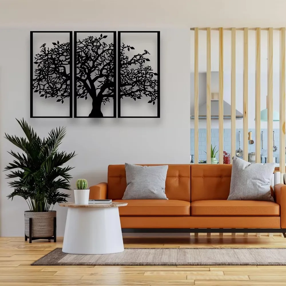 3-teilige Familienstammbaum-Wa – Family Tree Print Bewertung und Preis